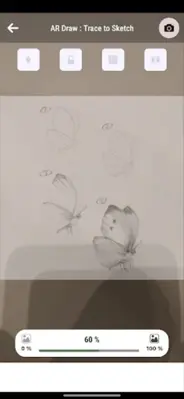 Ar Drawing Trace to Sketch android App screenshot 0